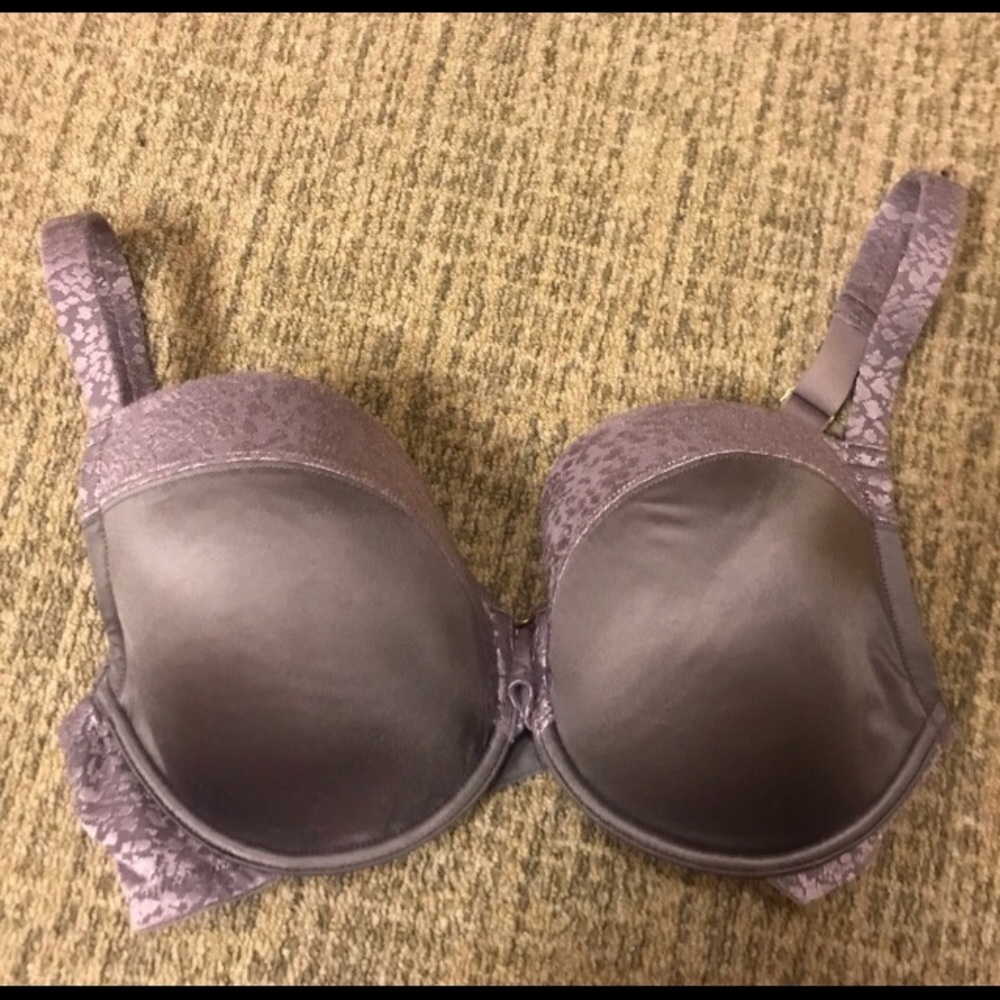 Le Mystere purple bra size 36DDD (F) comfortable